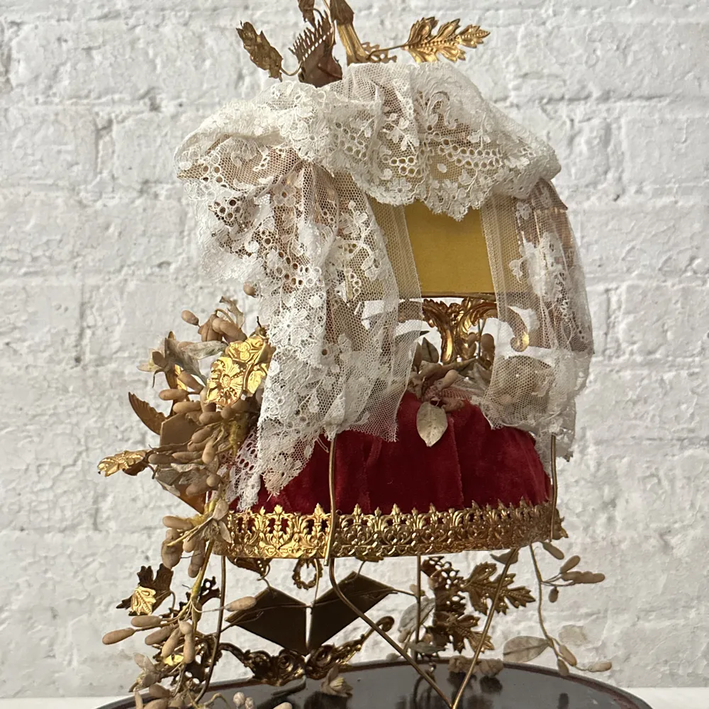 19th Century French Globe de Mariée Marriage Cloche (GM23)
