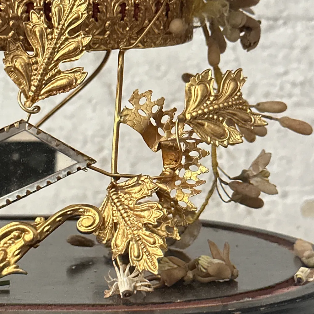 19th Century French Globe de Mariée Marriage Cloche (GM23)