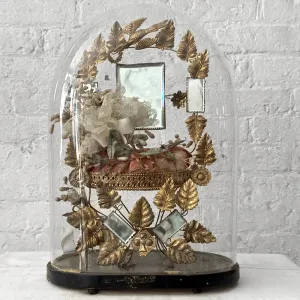 19th Century French Globe de Mariée Marriage Cloche (GM24)