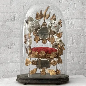 19th Century French Globe de Mariée Marriage Cloche (GM27)