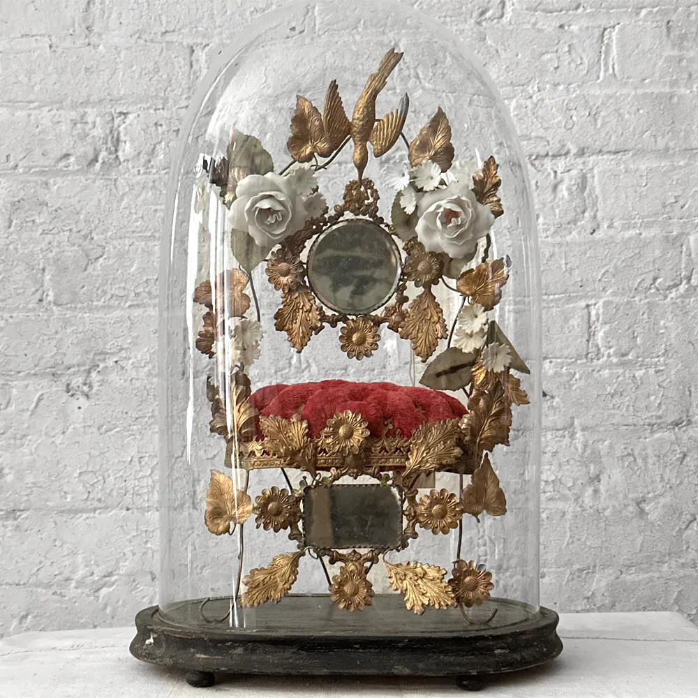 19th Century French Globe de Mariée Marriage Cloche (GM27)
