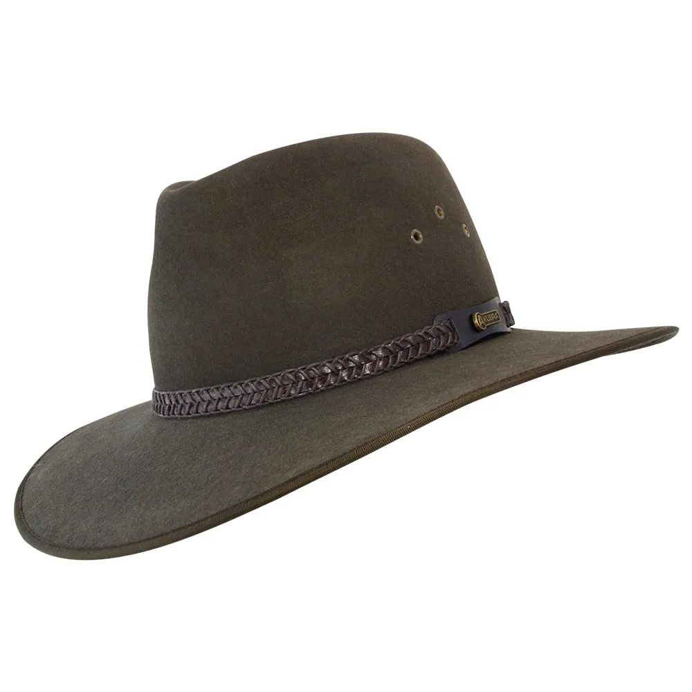Akubra Tablelands Hat - Brown Olive