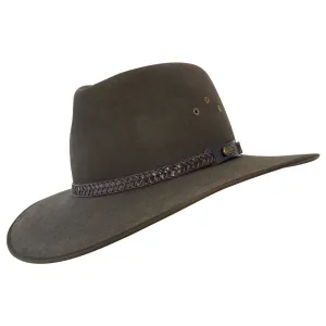 Akubra Tablelands Hat - Brown Olive