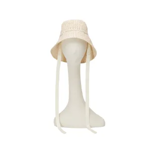 Ally Straw Packable Bucket Hat