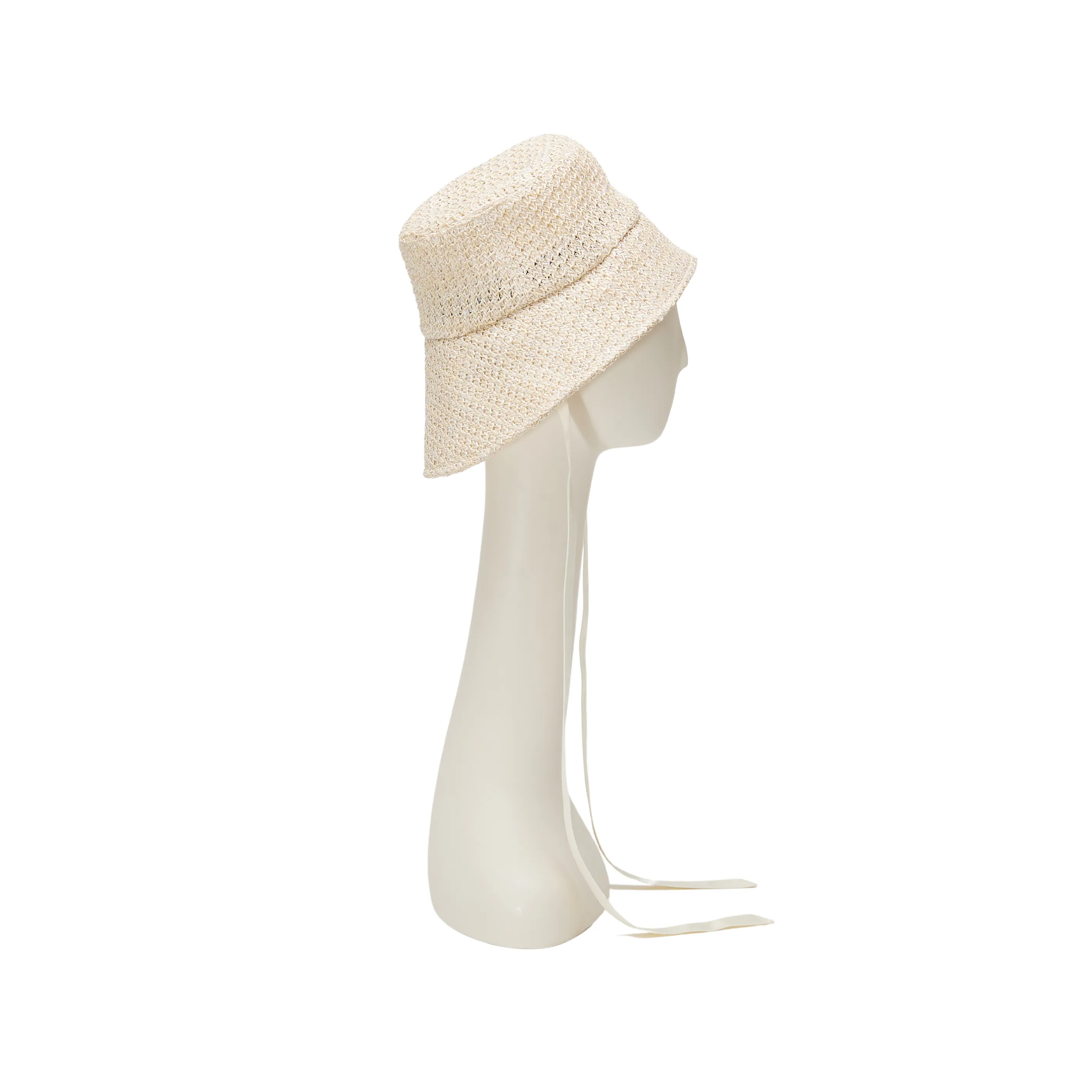 Ally Straw Packable Bucket Hat