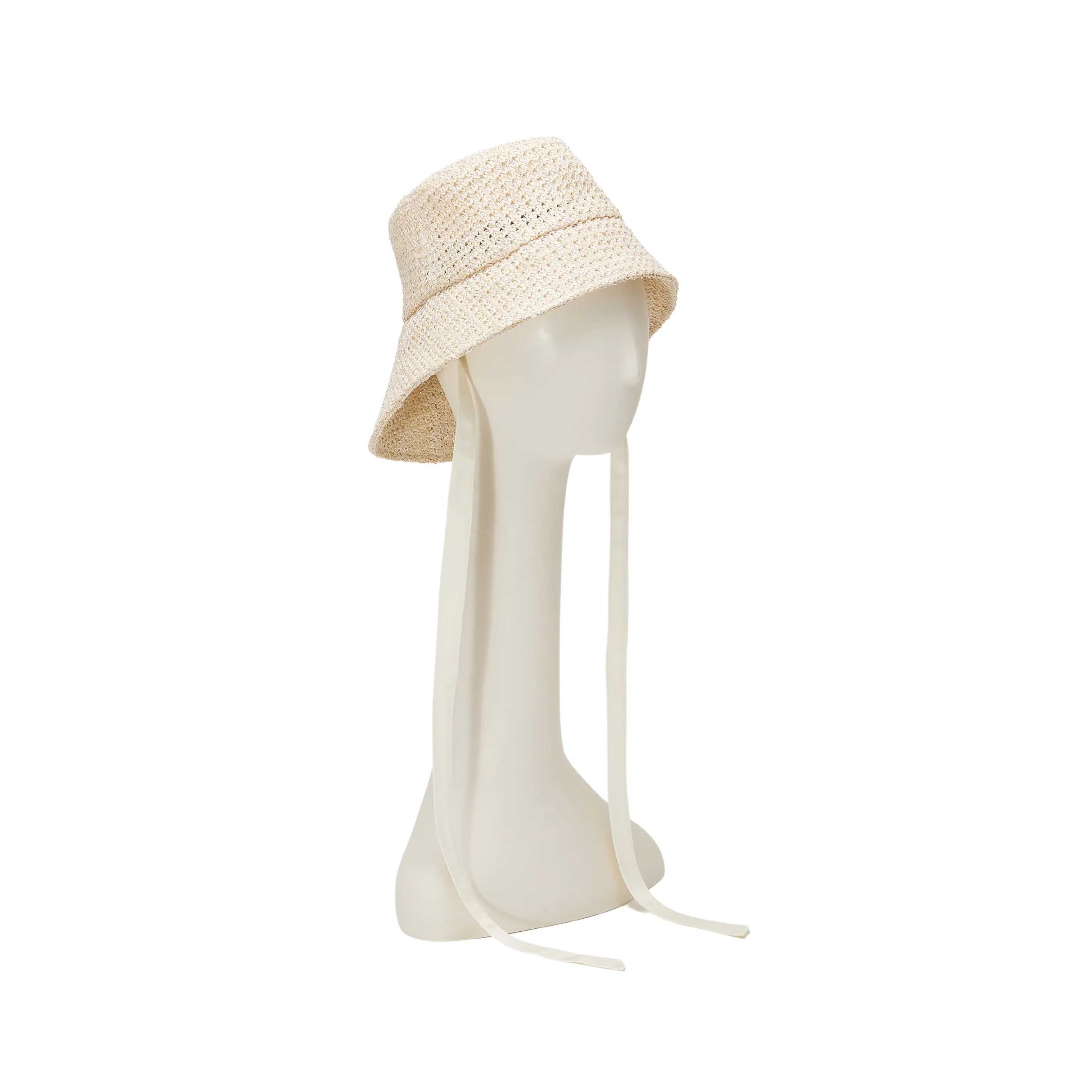 Ally Straw Packable Bucket Hat