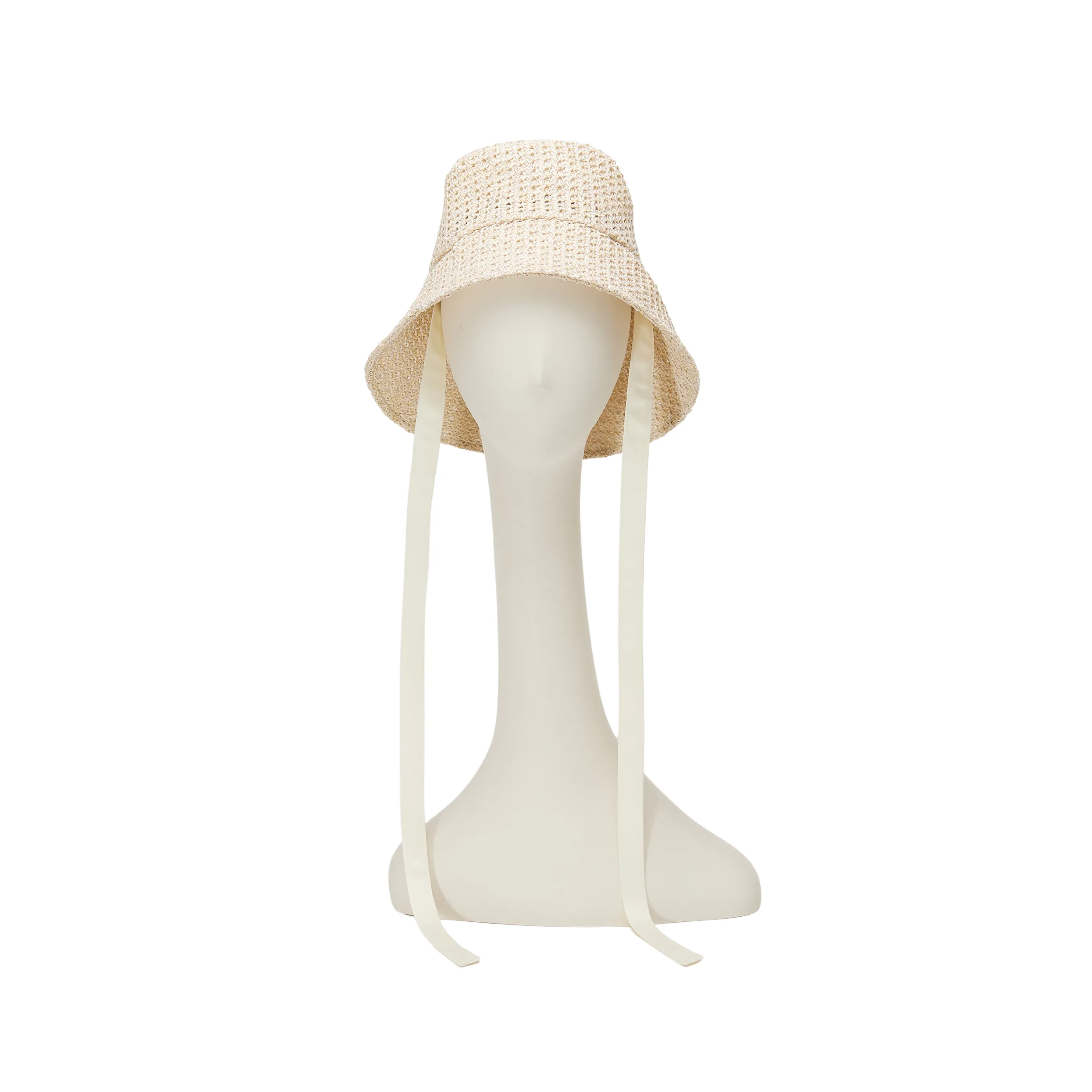 Ally Straw Packable Bucket Hat
