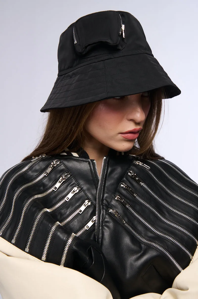 ASH CARGO BUCKET HAT