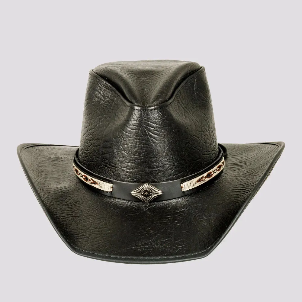 Badlands | Womens Buffalo Leather Cowgirl Hat
