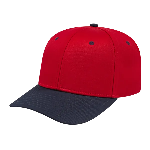 Cap America Custom Embroidered Hat with Logo - Original Poly/Cotton Snap Back Cap i8505