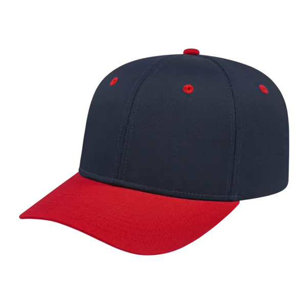 Cap America Custom Embroidered Hat with Logo - Original Poly/Cotton Snap Back Cap i8505