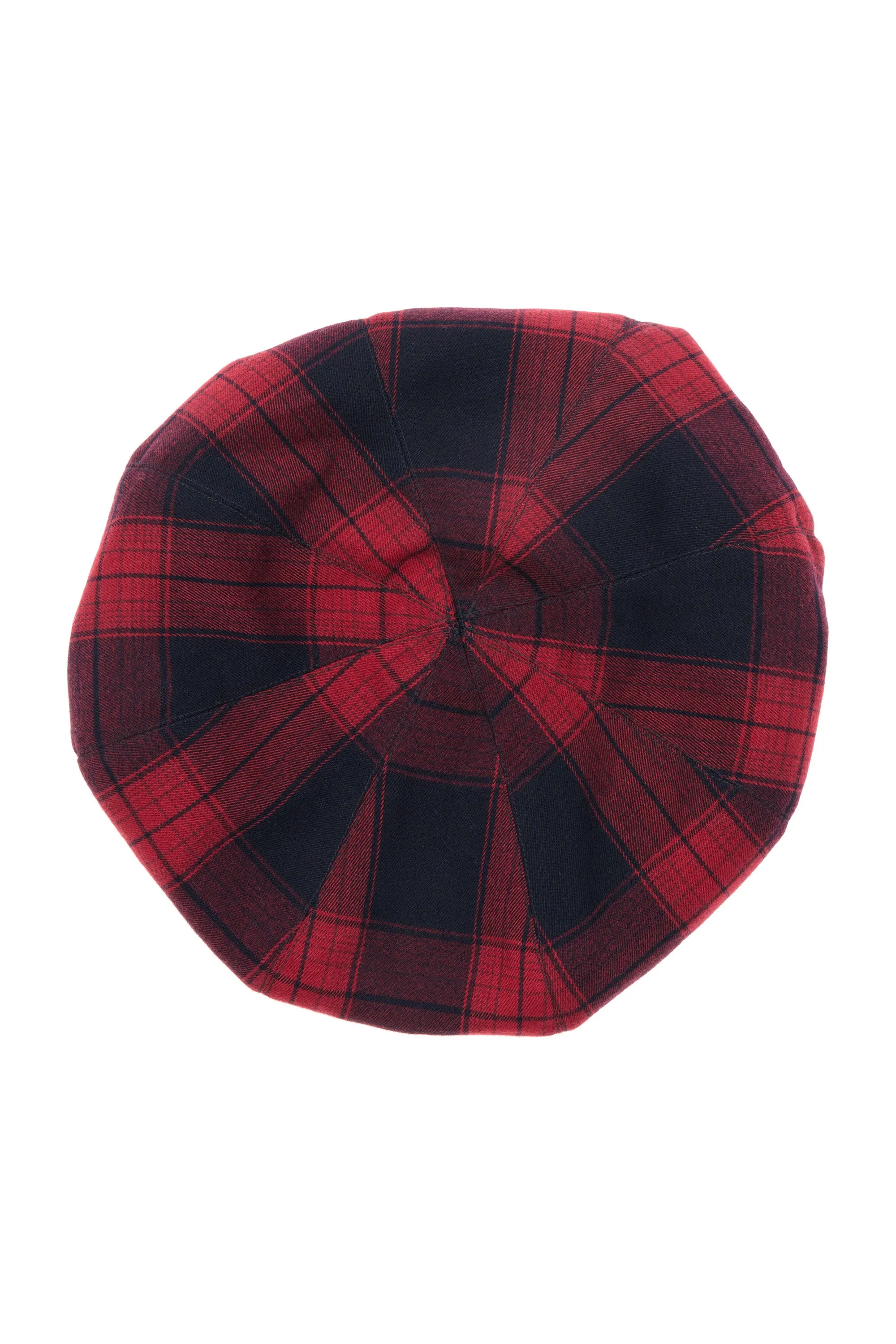 CHECK BERET