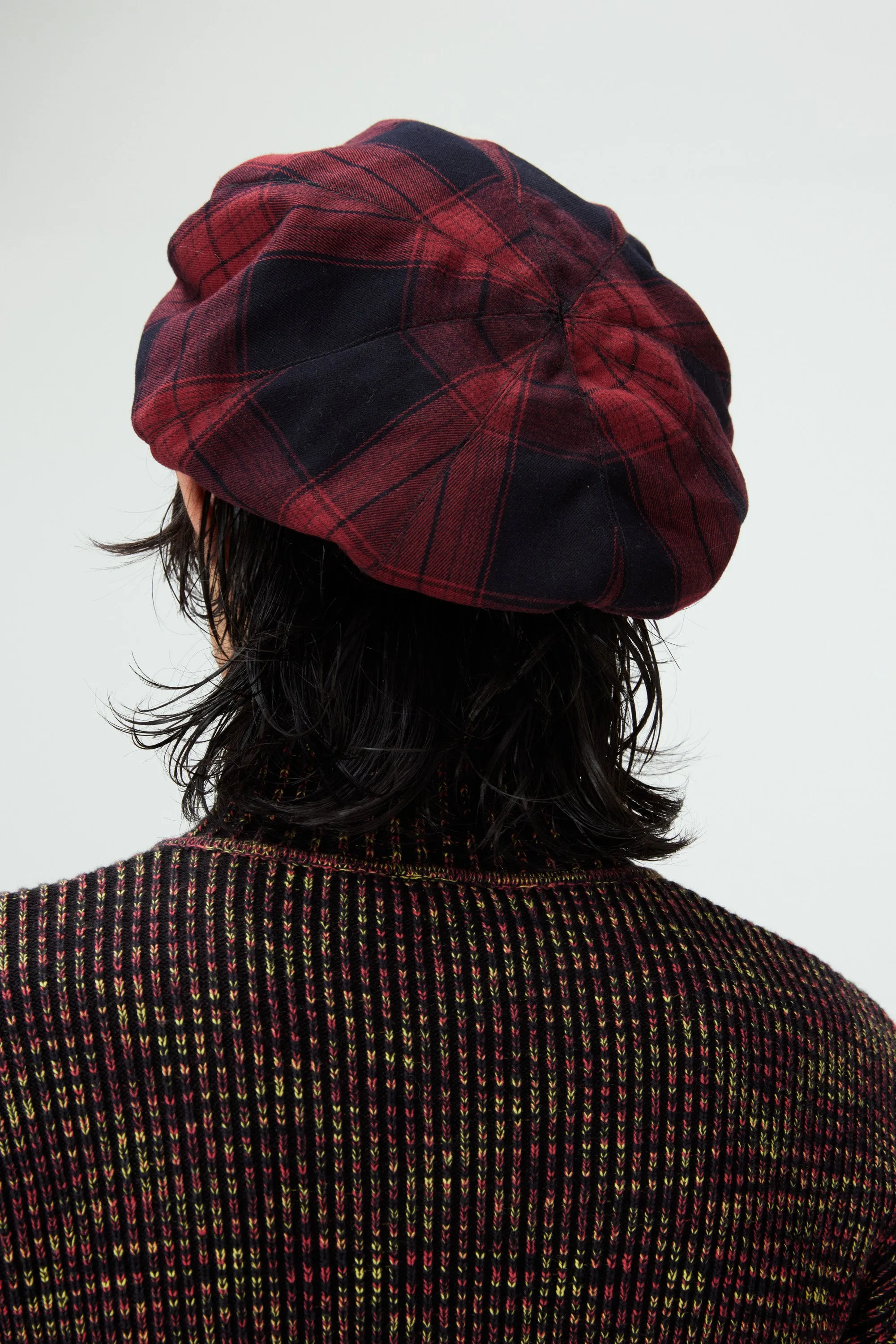 CHECK BERET