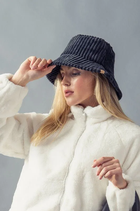 Classic Corduroy Bucket Hat
