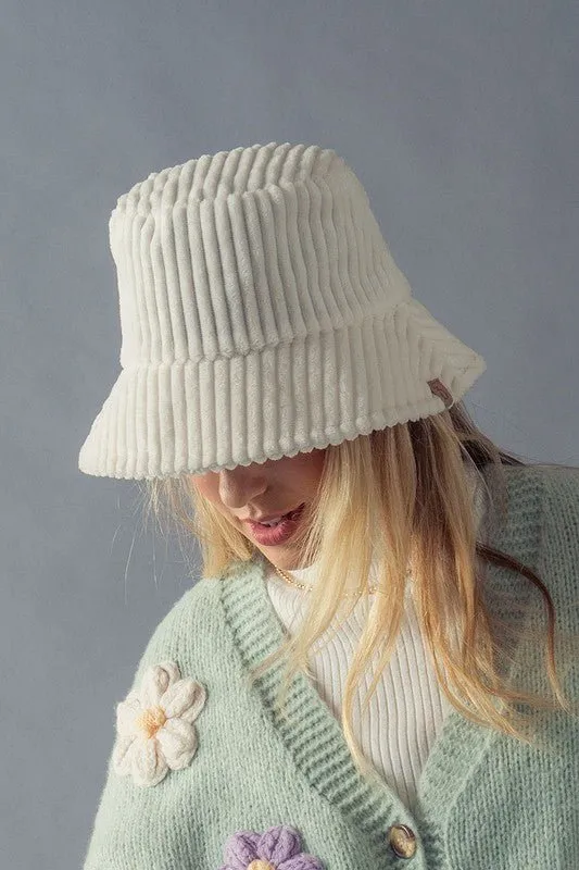 Classic Corduroy Bucket Hat