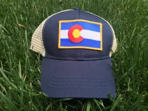 COLORADO STATE FLAG MESH HAT SNAPBACK