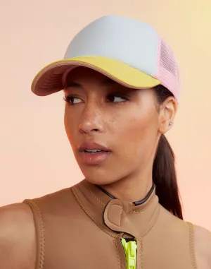 Colorblock Trucker Hat