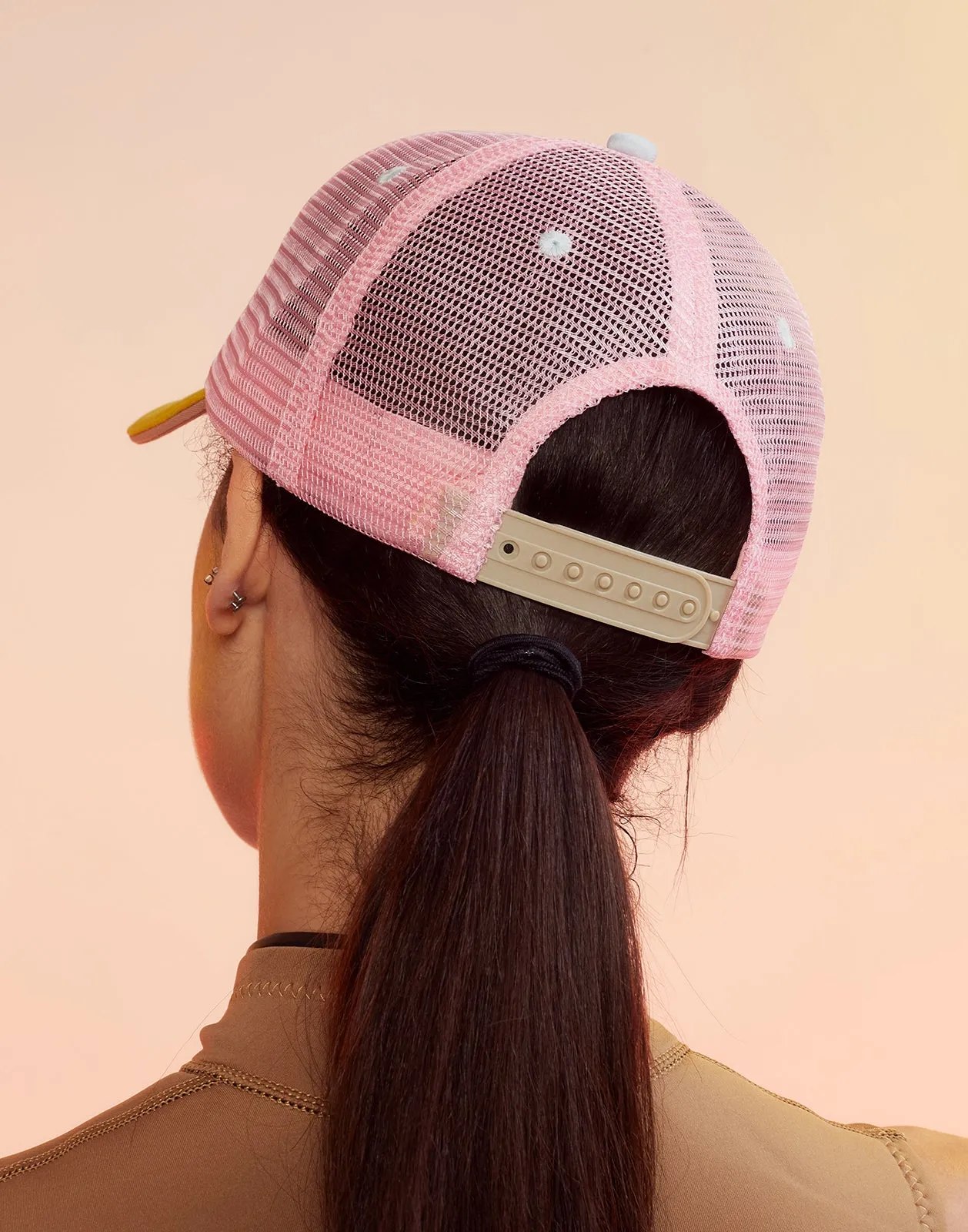 Colorblock Trucker Hat