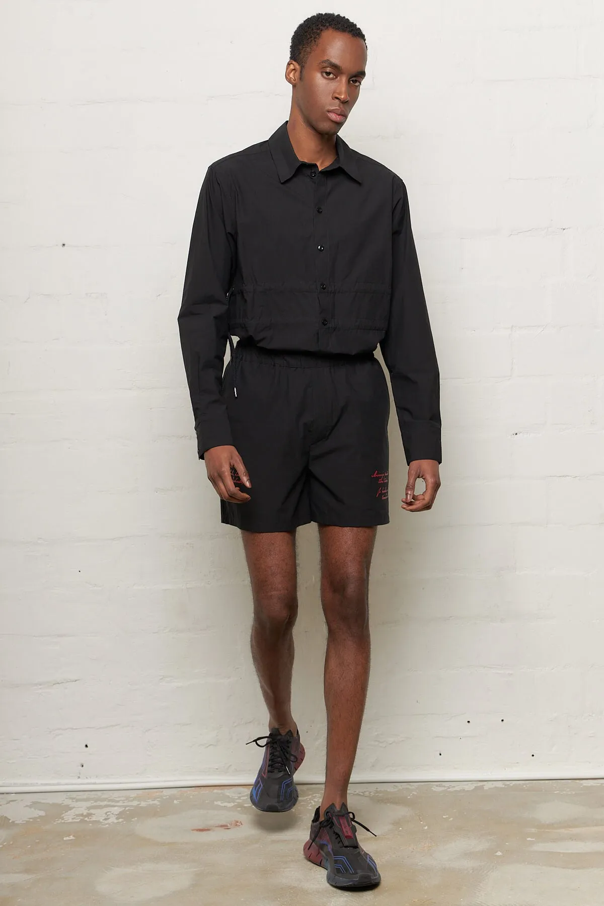 Cotton Swim Shorts Black