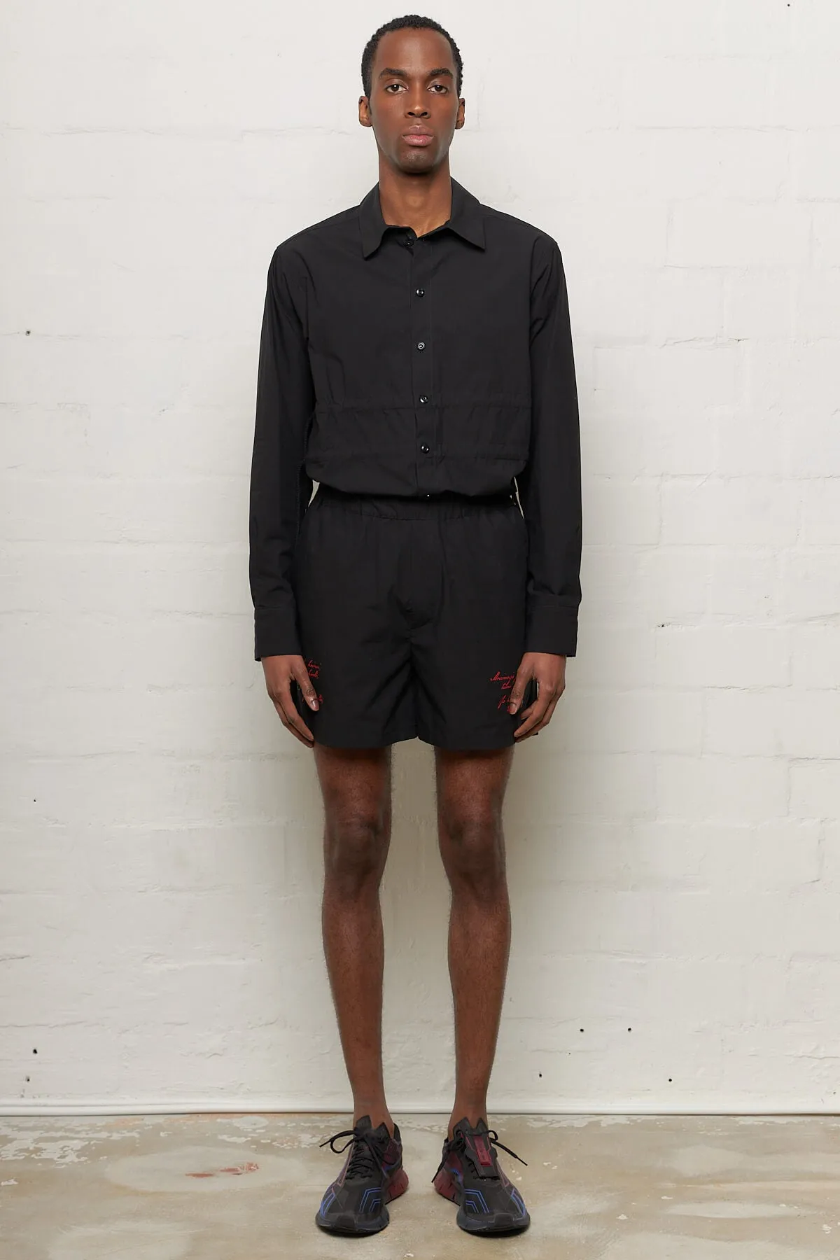 Cotton Swim Shorts Black