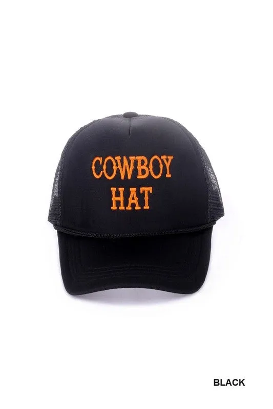 Cowboy cap