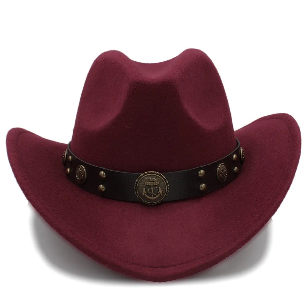 Cowboy Hat w/Bronze Detail Band