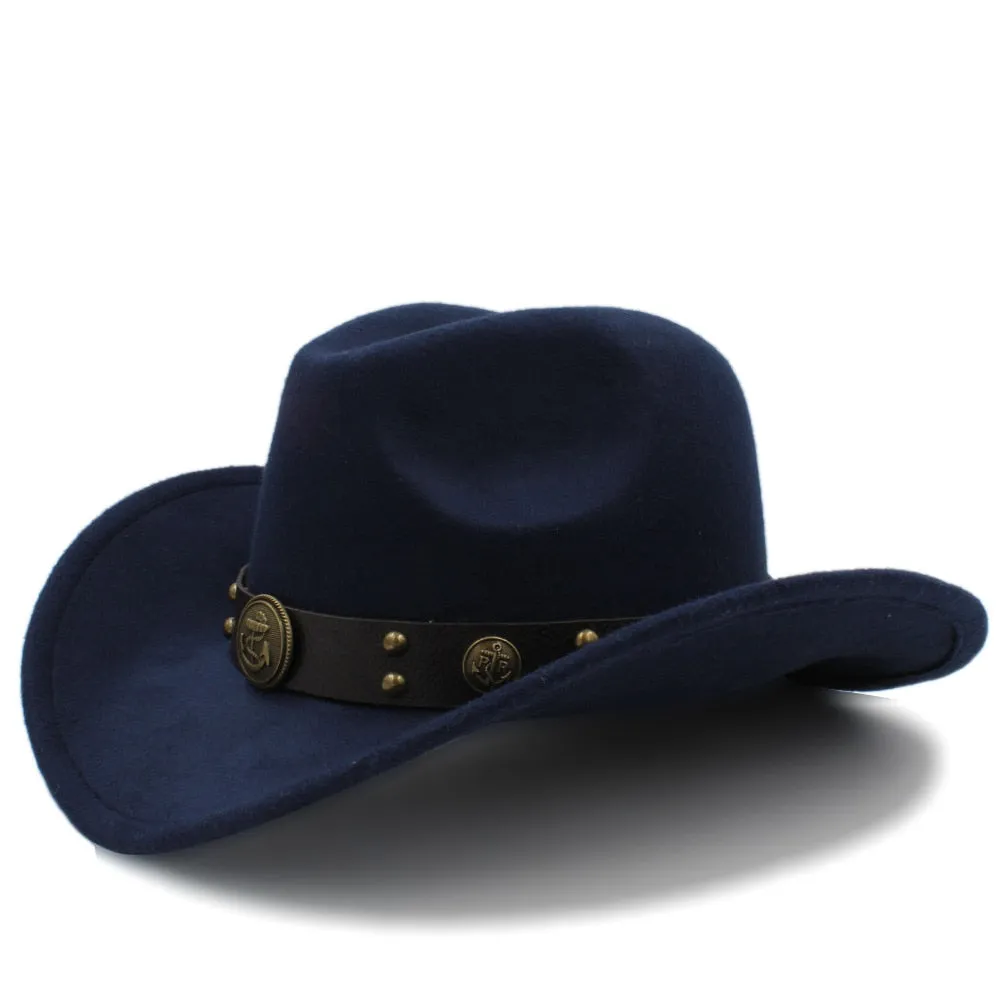 Cowboy Hat w/Bronze Detail Band