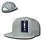 Decky Flat Bill Baseball Mesh Trucker 5 Panels Solid Camouflage Caps Hats