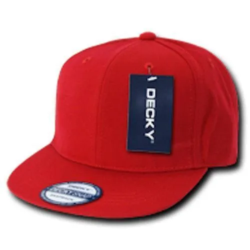 Decky Lot Of 50 Flat Bill Snapback Caps Hats Solid Two Tone Wholesale Lots!