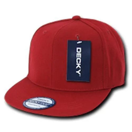 Decky Lot Of 50 Flat Bill Snapback Caps Hats Solid Two Tone Wholesale Lots!