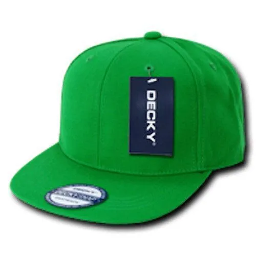 Decky Lot Of 50 Flat Bill Snapback Caps Hats Solid Two Tone Wholesale Lots!