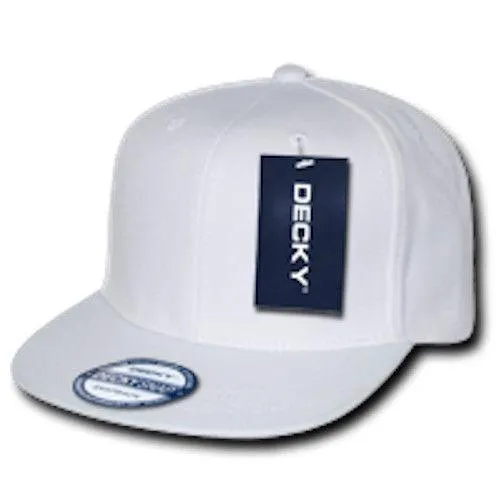 Decky Lot Of 50 Flat Bill Snapback Caps Hats Solid Two Tone Wholesale Lots!