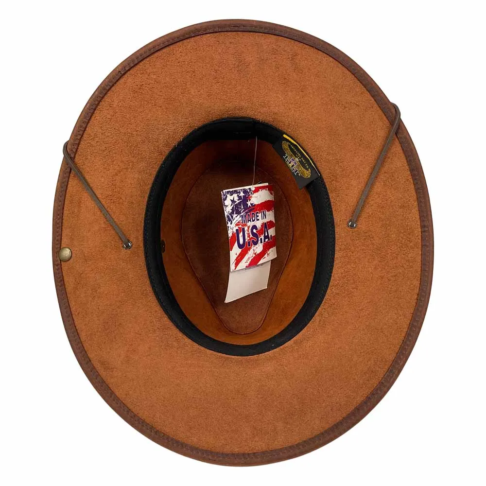 Henschel - Aussie Leather Safari Hat