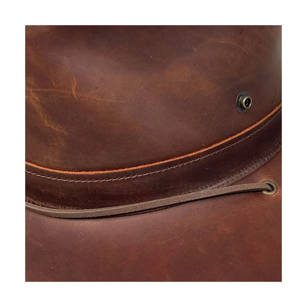 Henschel - Aussie Leather Safari Hat
