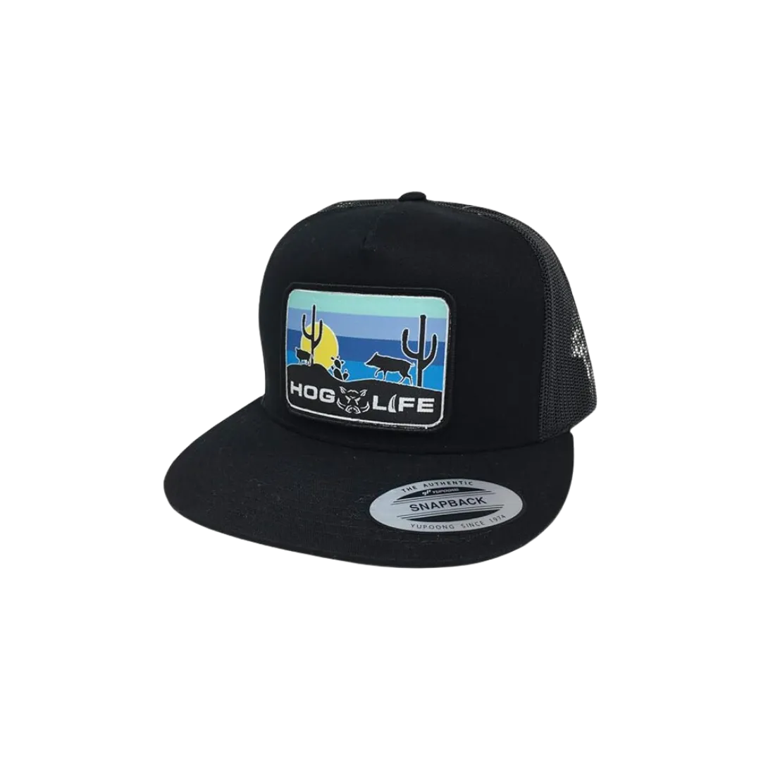 Hog Life Men's Sunset Caliber Cap