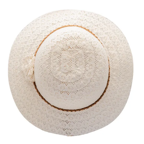 Jeanne Simmons - Poly-Cotton Lace Cloche Hat