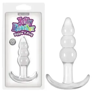 Jelly Rancher Ripple T-Plug -  10.9 cm (4.3'') Butt Plug