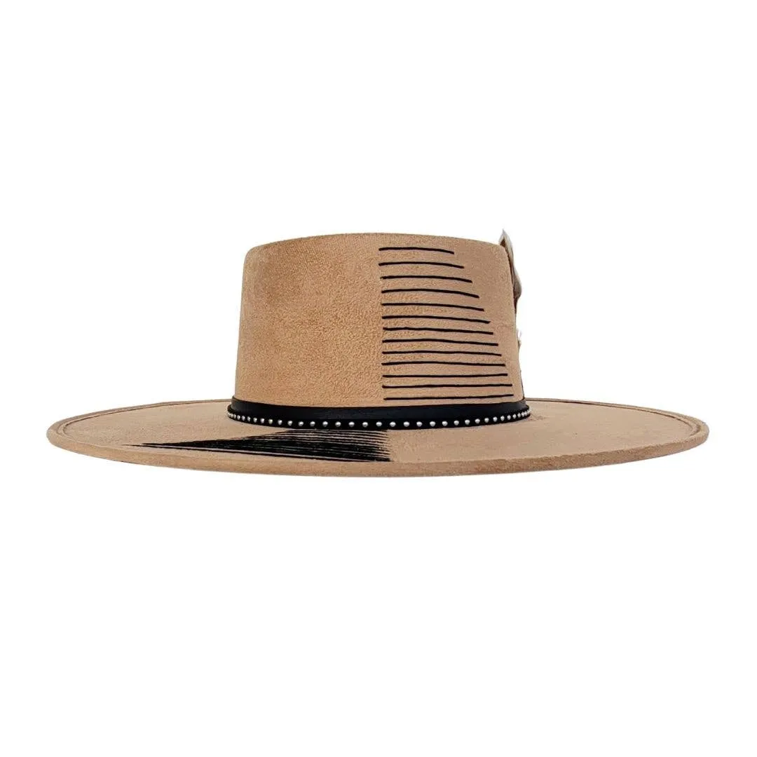 Kade Telescope Crown Hat: Camel