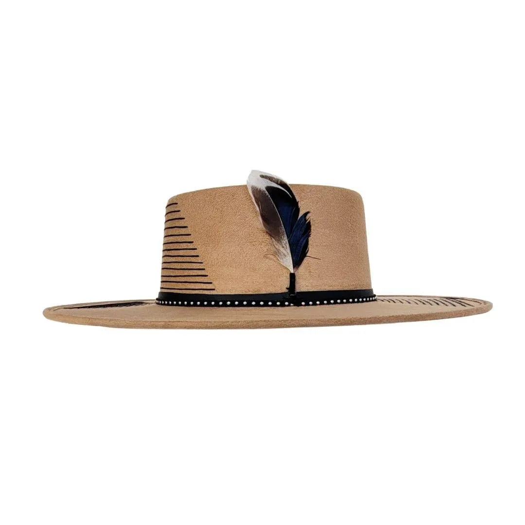Kade Telescope Crown Hat: Camel