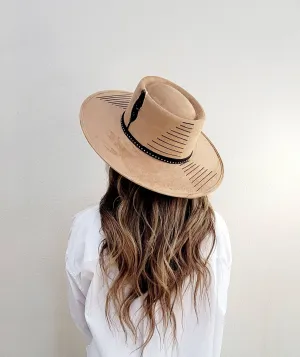 Kade Telescope Crown Hat: Camel