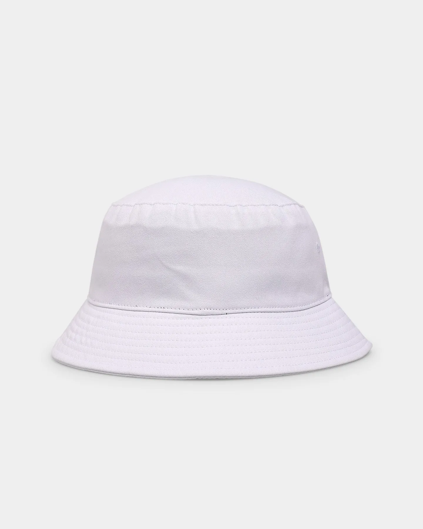 Loiter Metallic Badge Bucket Hat White