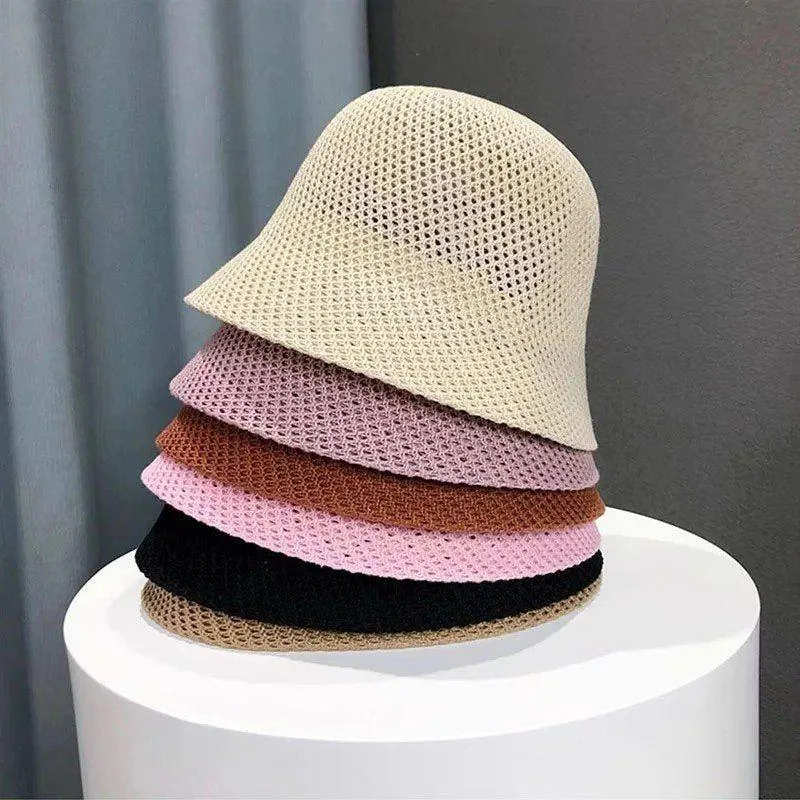 Marlene Straw Hat - Eleganter Retro-Strandstrohhut für Damen
