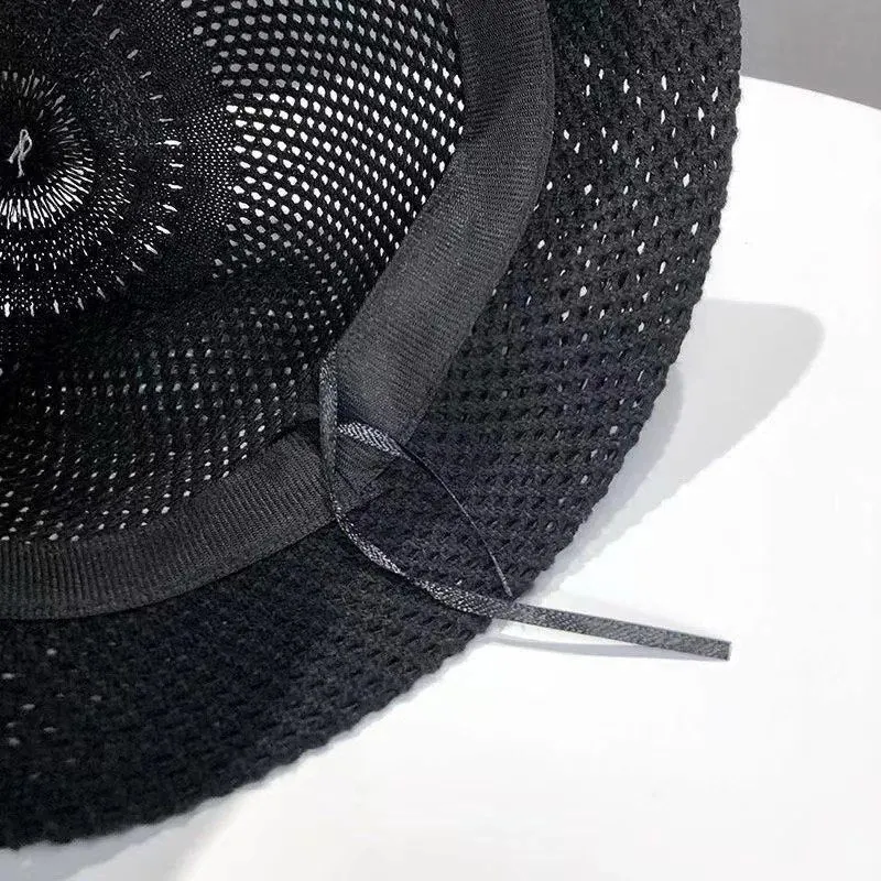 Marlene Straw Hat - Eleganter Retro-Strandstrohhut für Damen