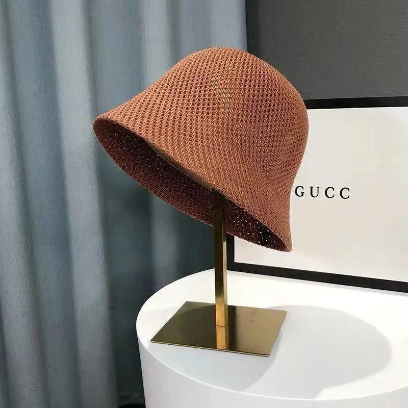 Marlene Straw Hat - Eleganter Retro-Strandstrohhut für Damen