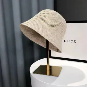Marlene Straw Hat - Eleganter Retro-Strandstrohhut für Damen