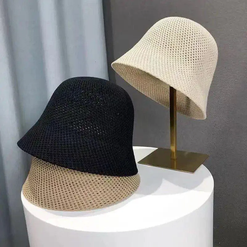 Marlene Straw Hat - Eleganter Retro-Strandstrohhut für Damen
