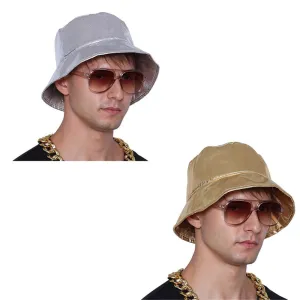 Metallic Hip Hop Bucket Hat