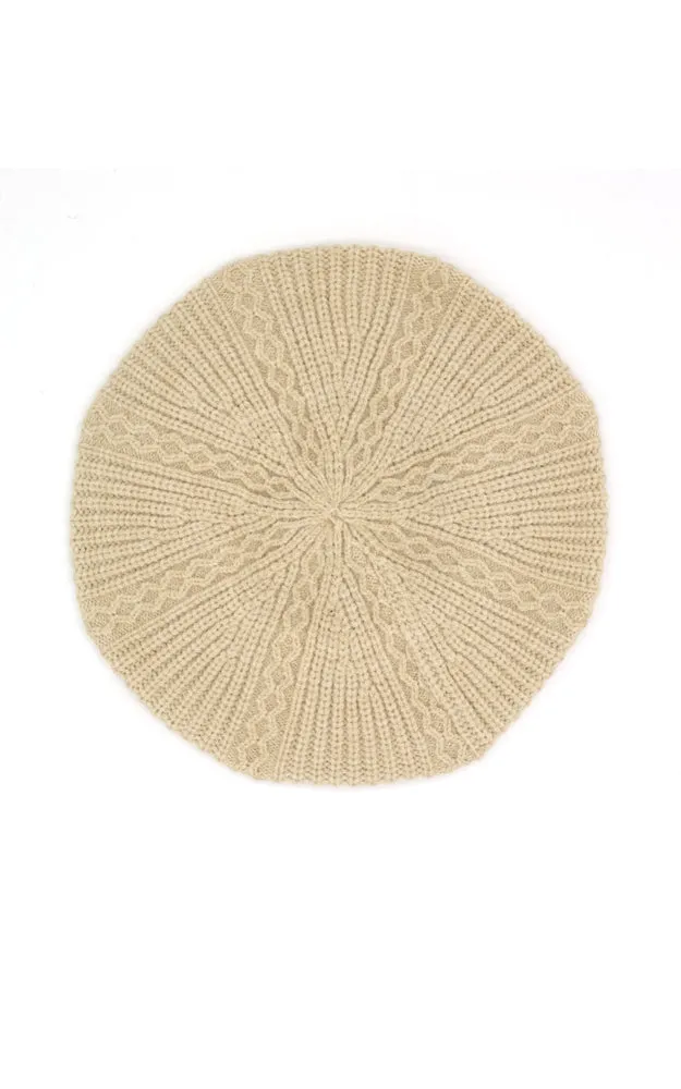 MH0083 SOLID COLOR KNIT BERET HATS