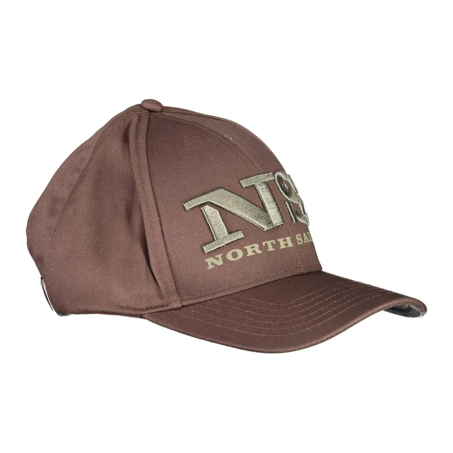 North Sails Brown Cotton Men Cap