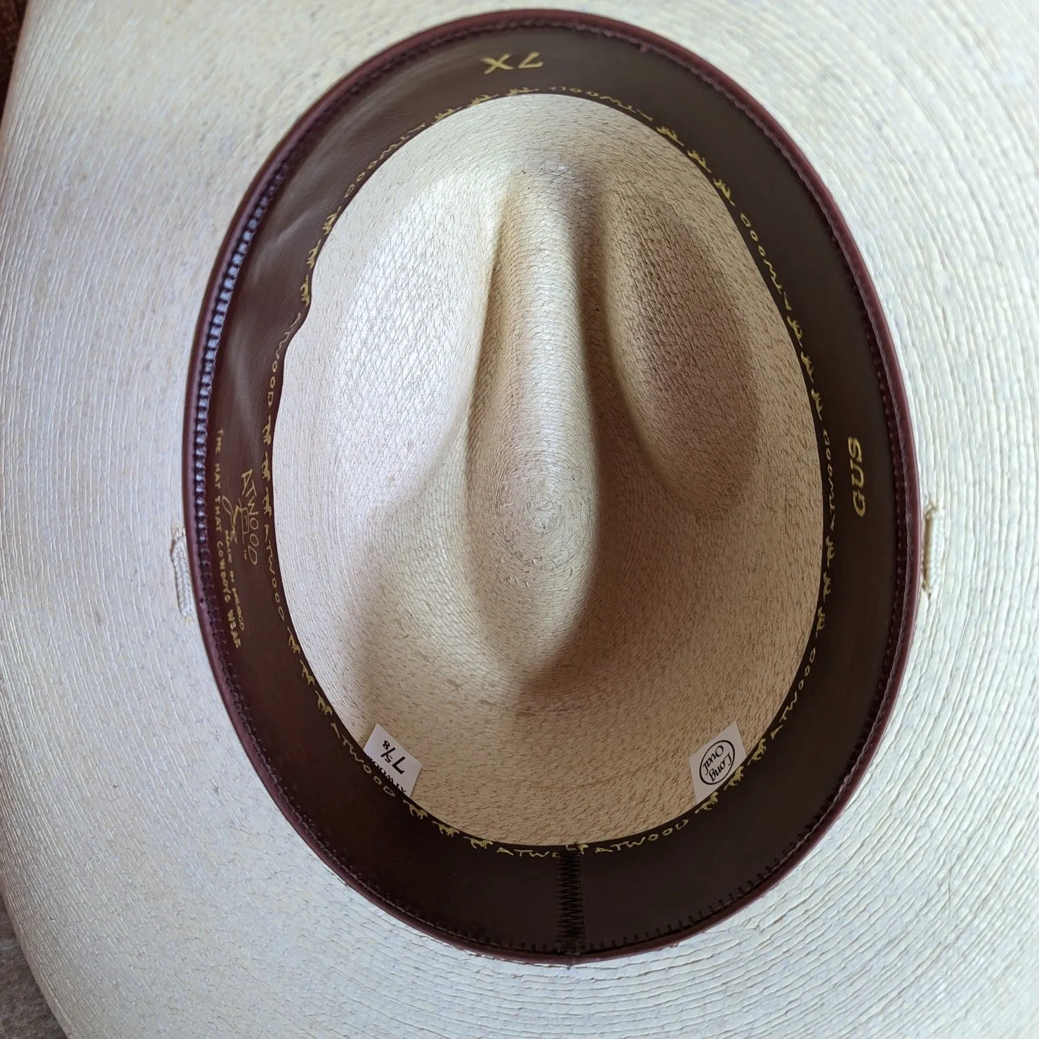 Palm Hat the “Gus” by Atwood 7X   AA-GUS7X